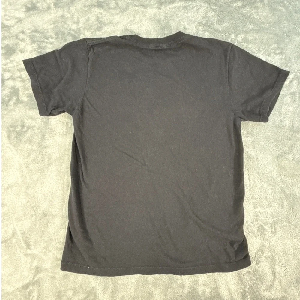 Fortnite Kids Black Graphic Tee Durrr Burger Sunset Print T-Shirt Size L 10/12‎